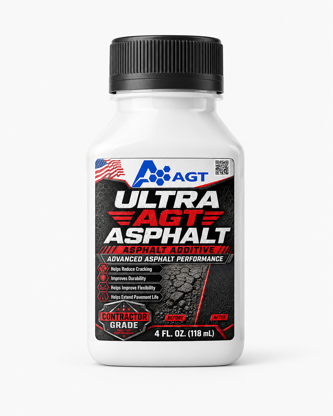 ULTRA AGT ASPHALT™ Additive | Advanced Graphene Asphalt Performance Booster